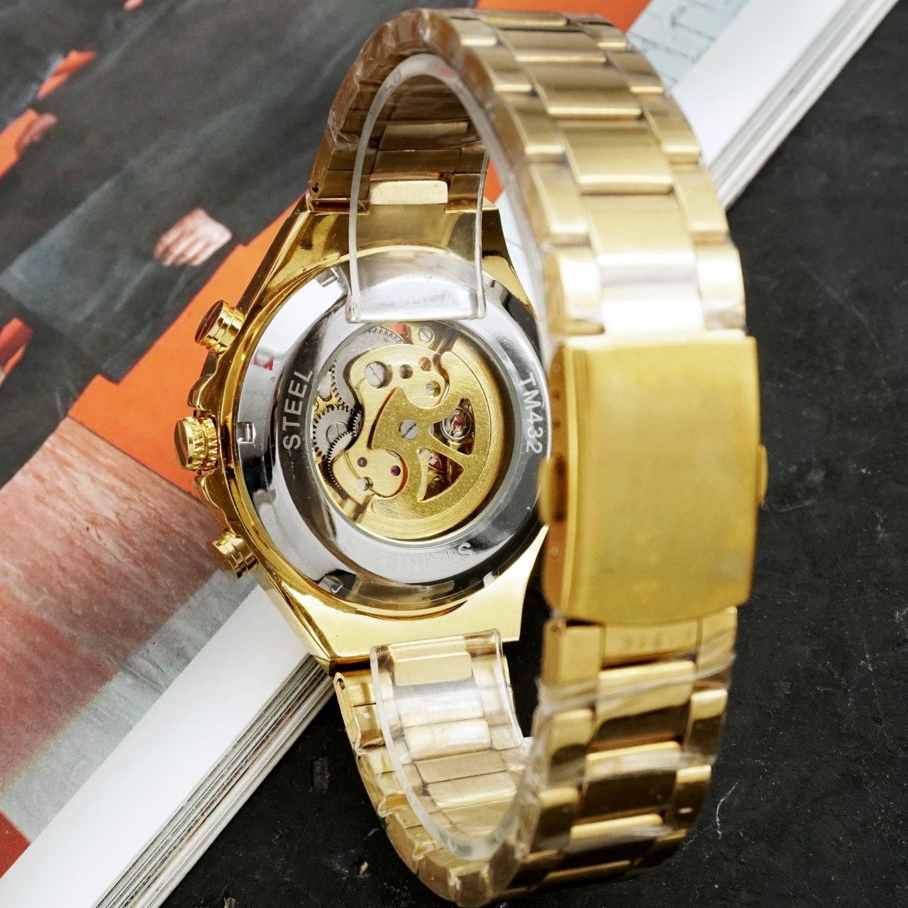 Winner 8067 Gold-Black-Black Red Cristal - 3