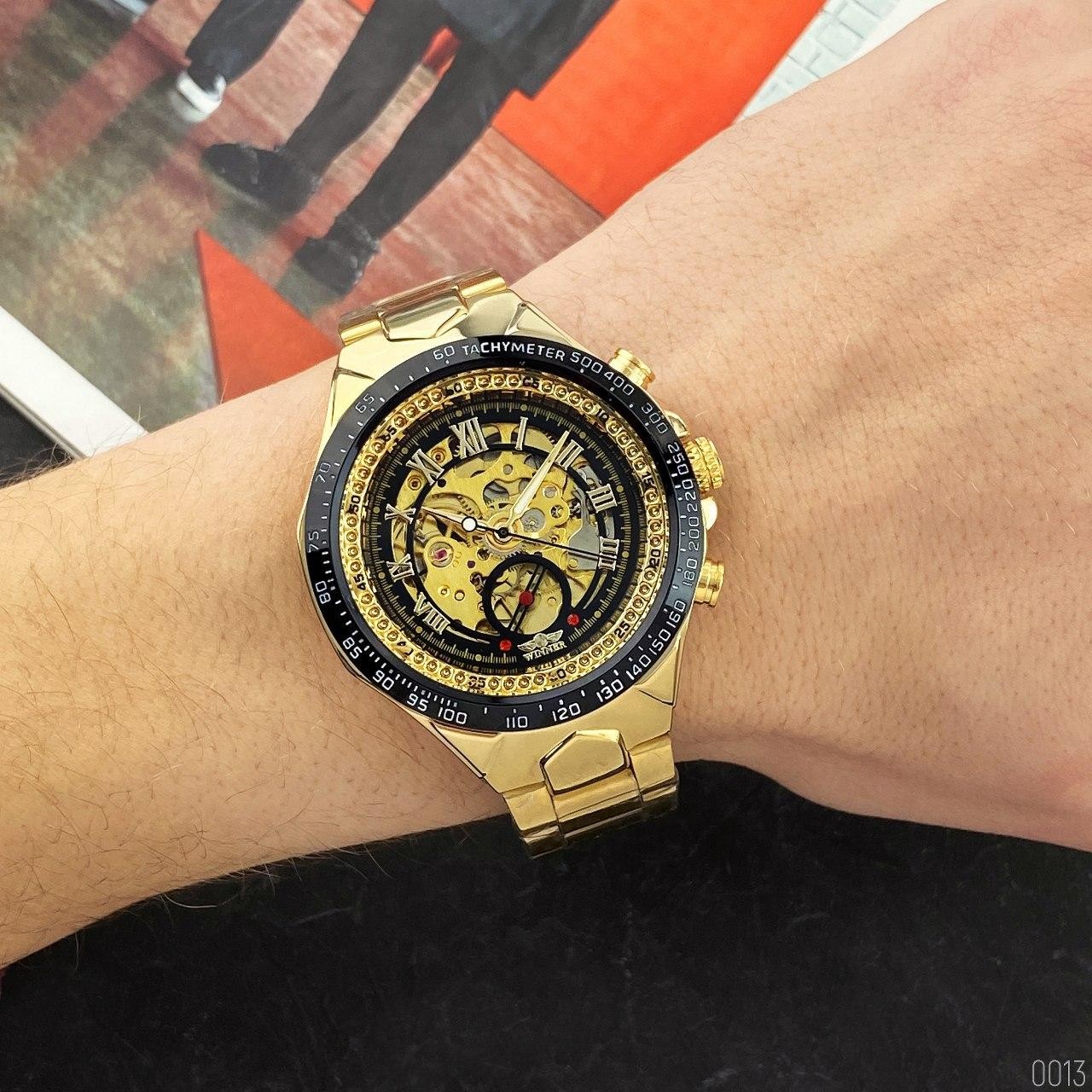 Winner 8067 Gold-Black-Black Red Cristal - 5