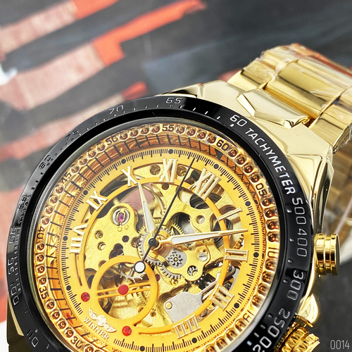 Winner 8067 Gold-Black-Gold Red Cristal - 9