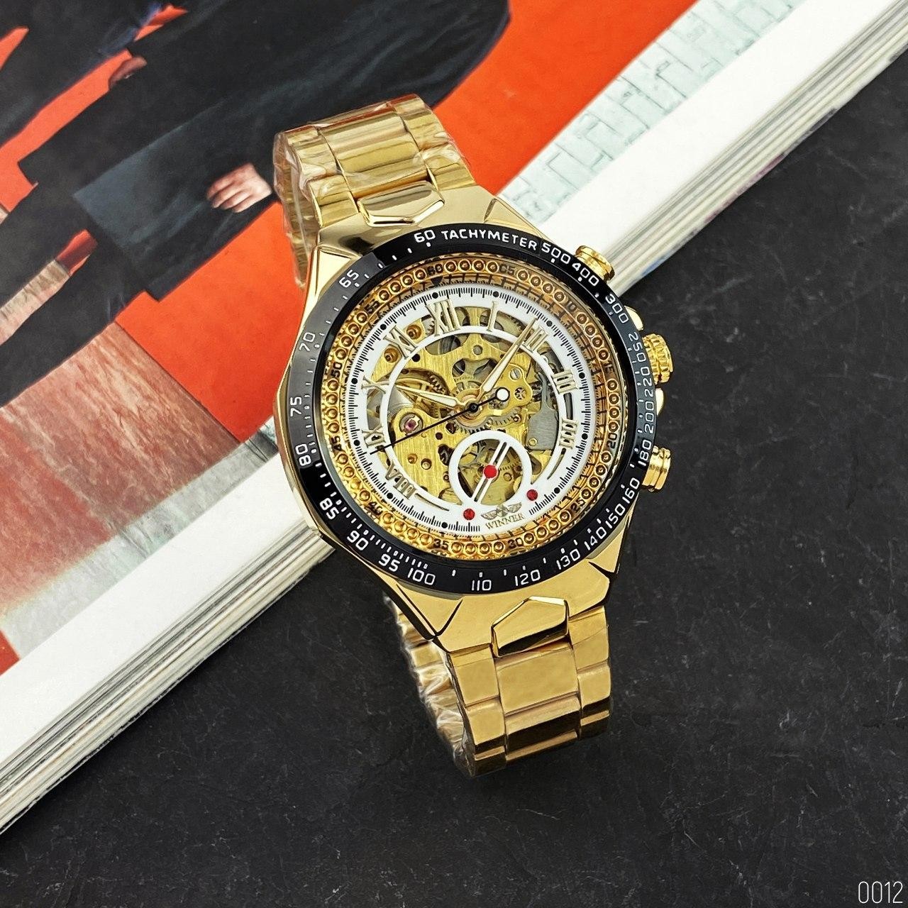 Winner 8067 Gold-Black-White Red Cristal - 2