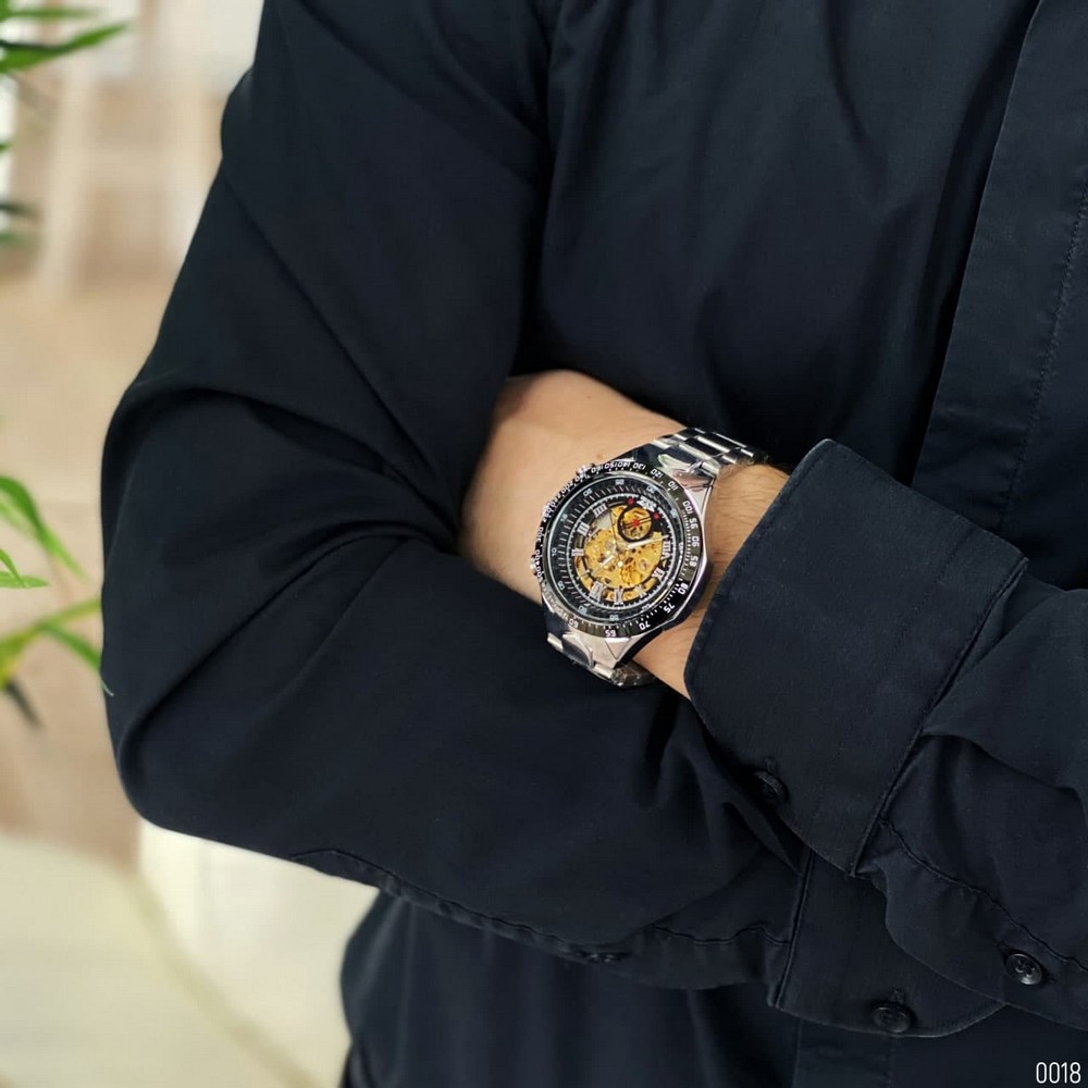 Winner 8067 Silver-Black-Gold Red - 7