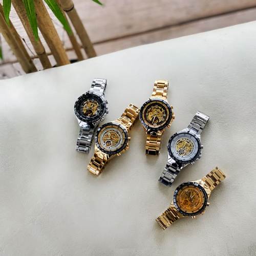 Winner 8067 Silver-Black-Gold Red - 8