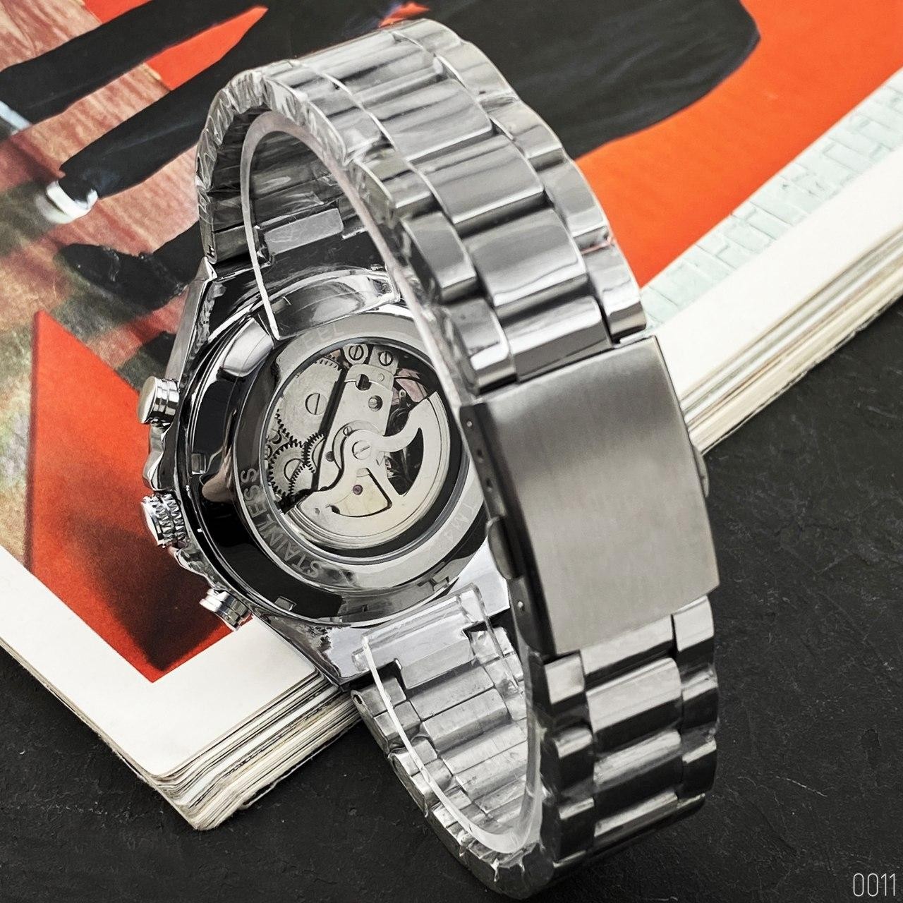 Winner 8067 Silver-Black-White Red Cristal - 3