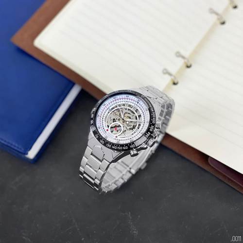 Winner 8067 Silver-Black-White Red Cristal - 7