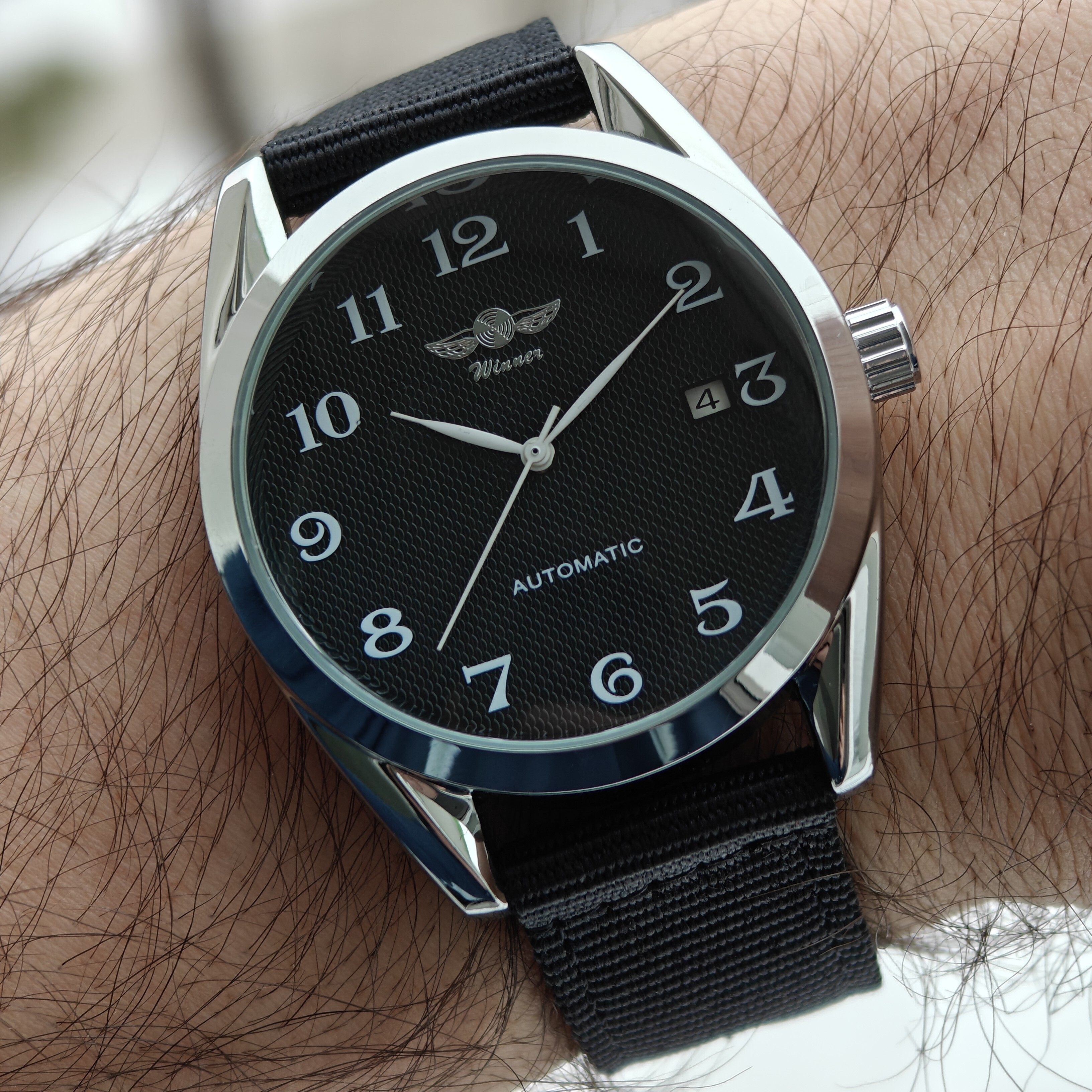 Winner Handsome Textile Black, 2 ремінці - 7