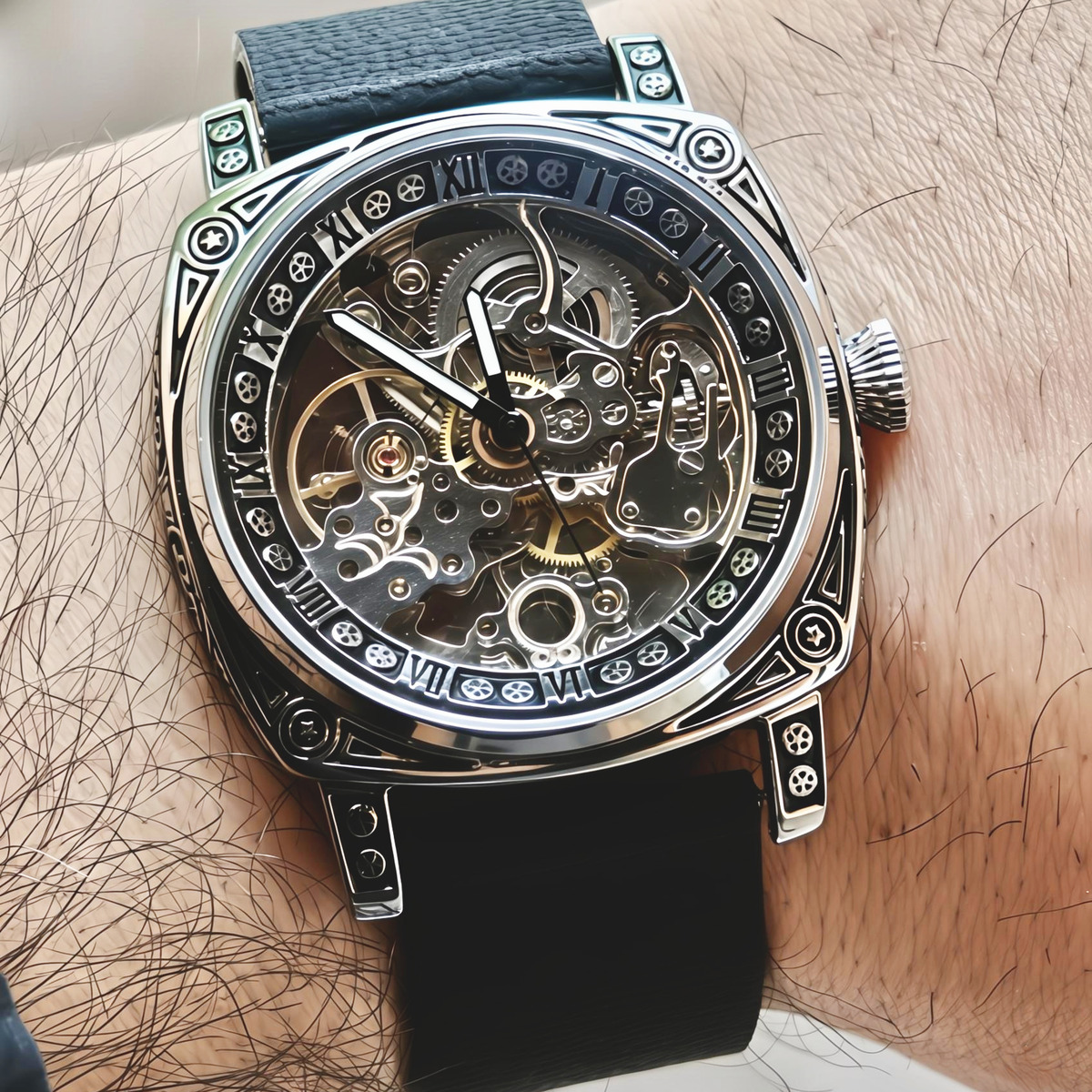 WishDoIt Baron Imperial Black, 2 ремінці - 7