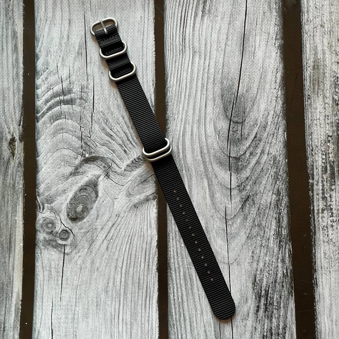 Ремешок Nato Black 20 мм - 2