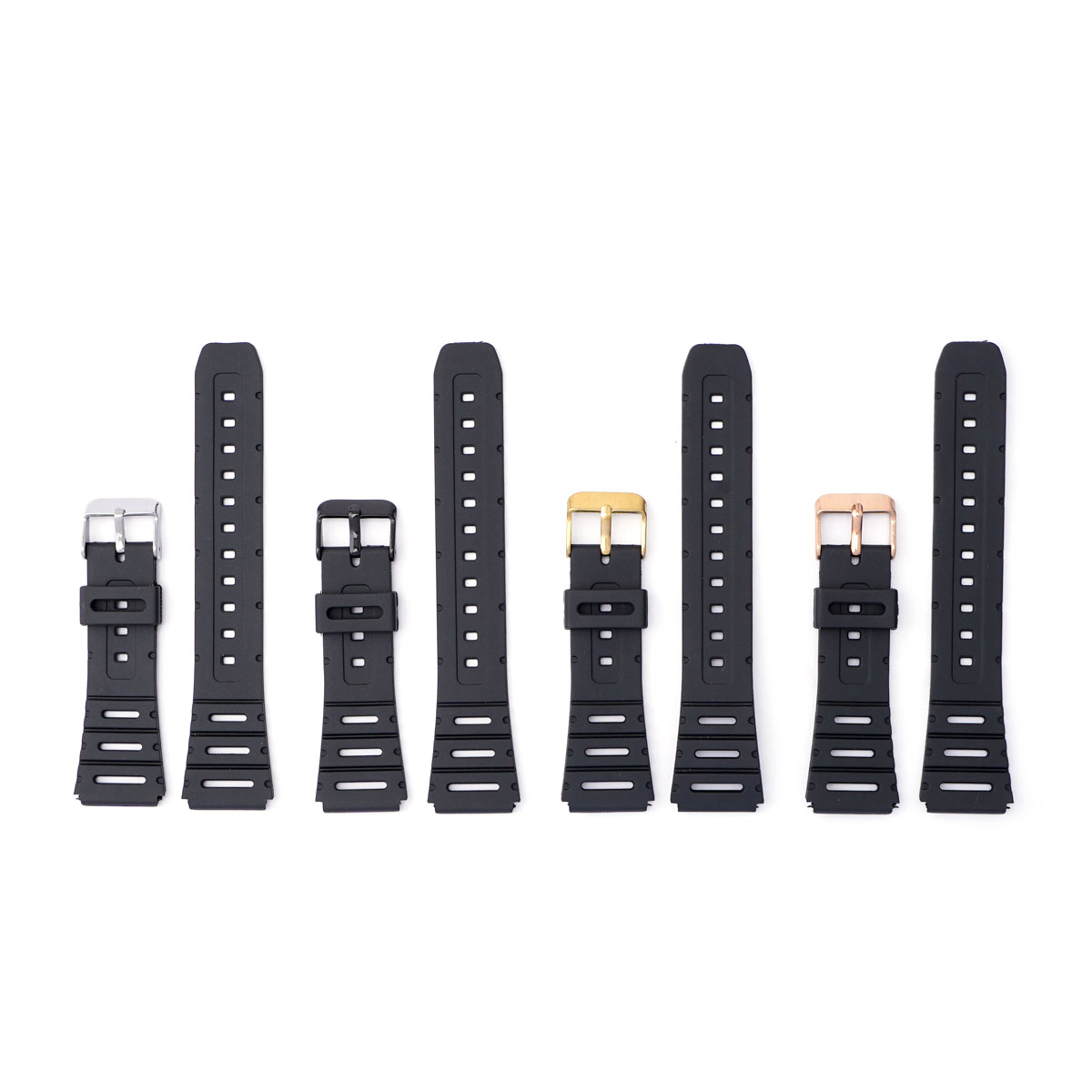 Ремінець для Casio F91W 18mm Black BK - 10