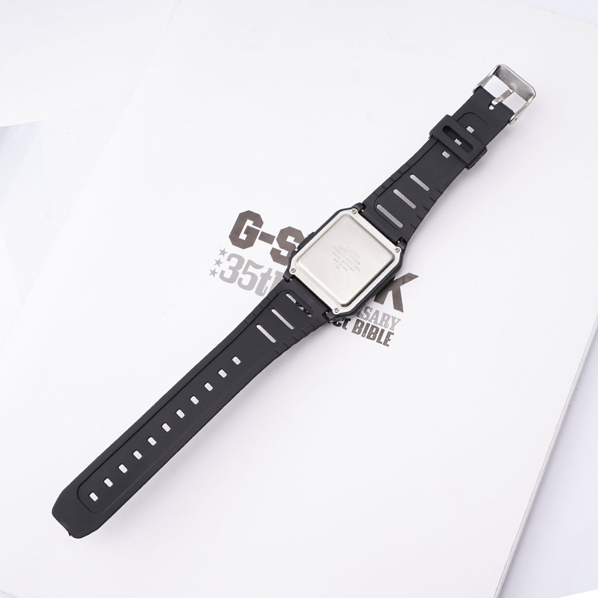 Ремінець для Casio G-Shock CA-53W 20mm Black BK - 3