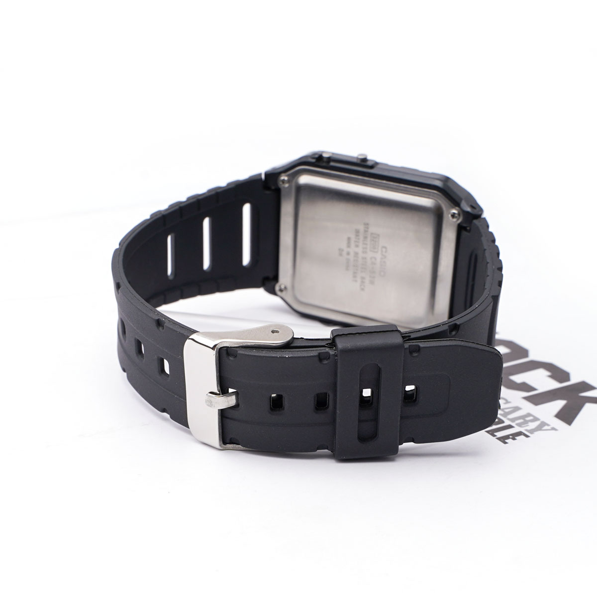 Ремінець для Casio G-Shock CA-53W 20mm Black BK - 4