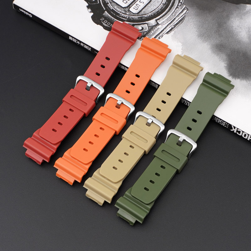 Ремінець для Casio G-Shock DW-6900 Army Green SI - 14