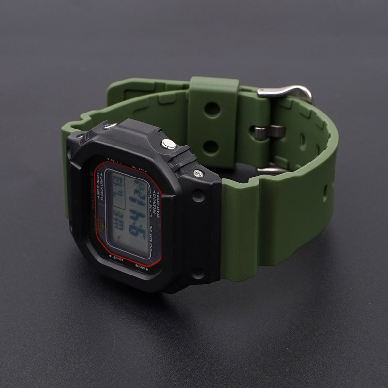 Ремінець для Casio G-Shock DW-6900 Army Green SI - 8