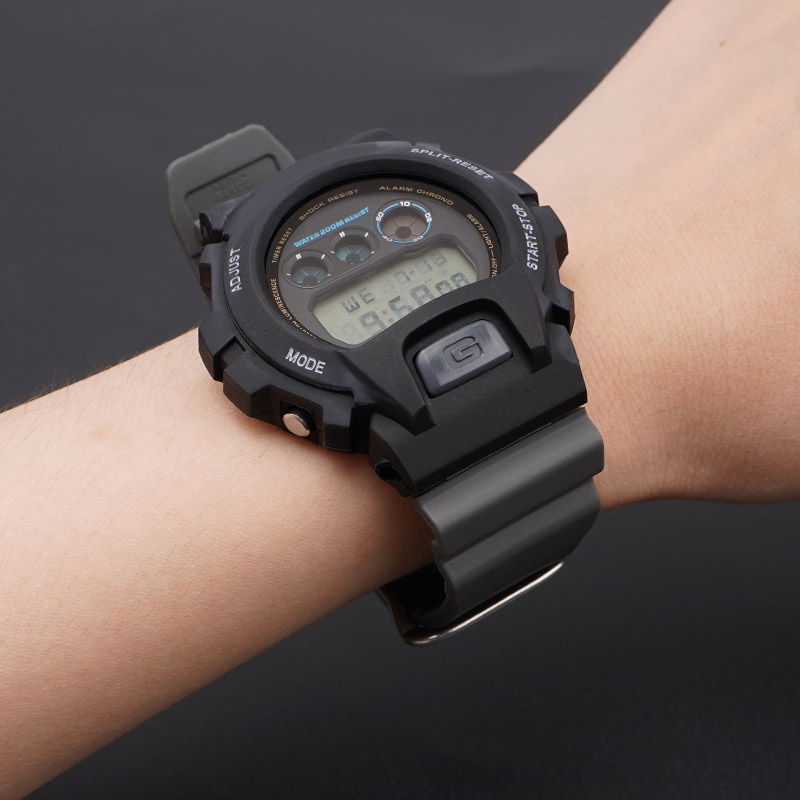 Ремінець для Casio G-Shock DW-6900 Gray BK - 4