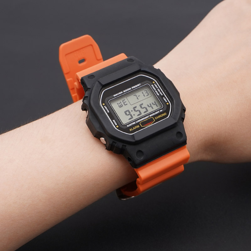 Ремінець для Casio G-Shock DW-6900 Orange BK - 4