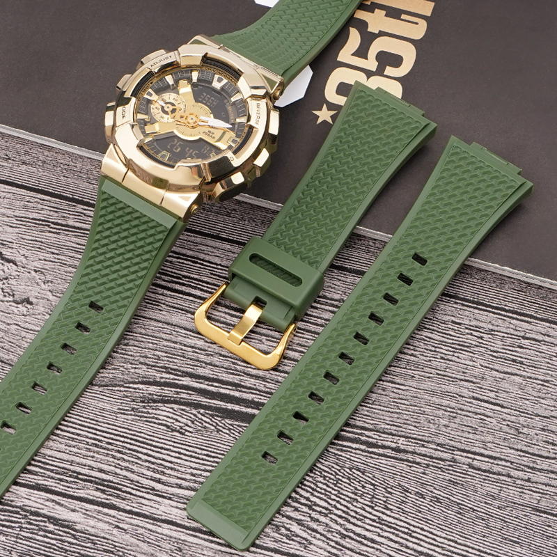 Ремінець для Casio G-Shock GA-100/110 Army Green GD - 3