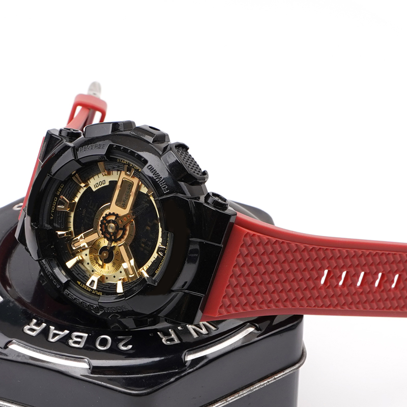 Ремінець для Casio G-Shock GA-100/110 Red GD - 7