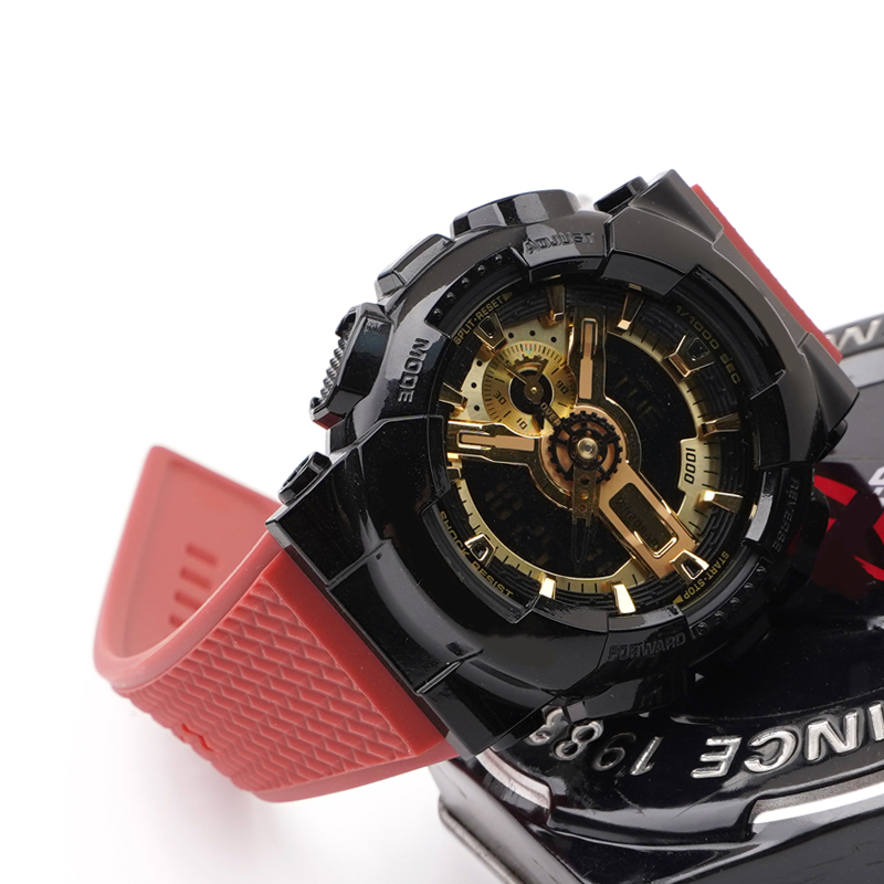 Ремінець для Casio G-Shock GA-100/110 Red GD - 8