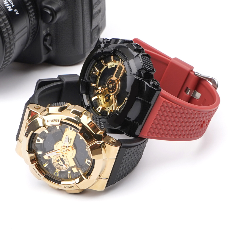 Ремінець для Casio G-Shock GA-100/110 Red SI - 10