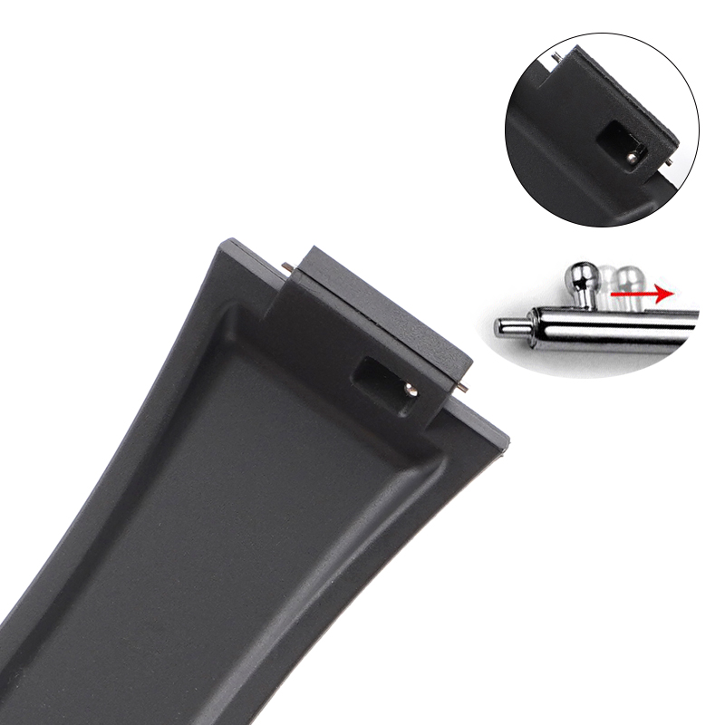 Ремінець для Casio G-Shock GA-100/110 Transl-Red-Blue SI - 12