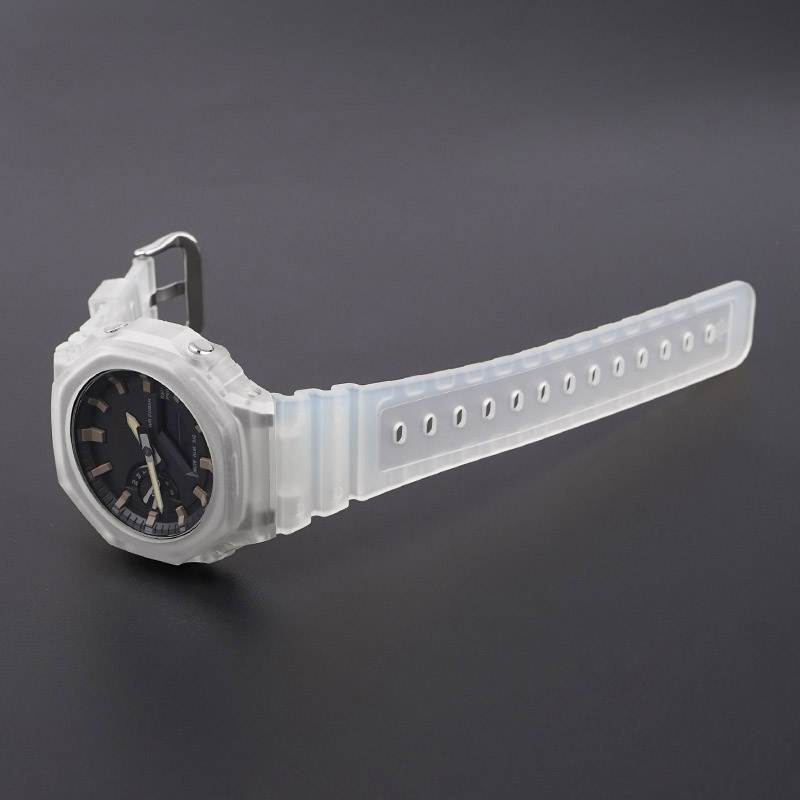 Ремінець для Casio G-Shock GA-2100/2110 Translucent Silver - 3