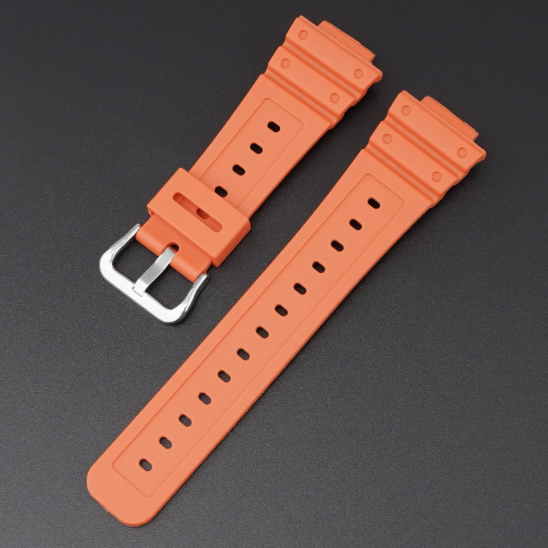 Ремінець для Casio G-Shock GA-2100 Orange SI - 2