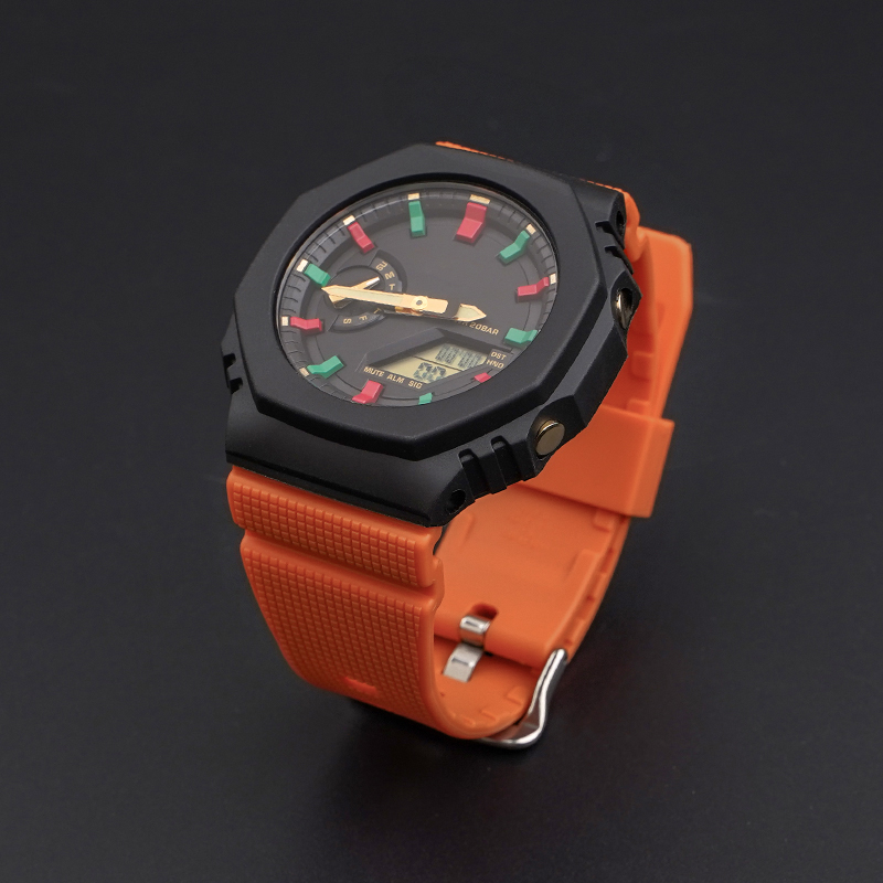 Ремінець для Casio G-Shock GM-2100 Orange SI - 7