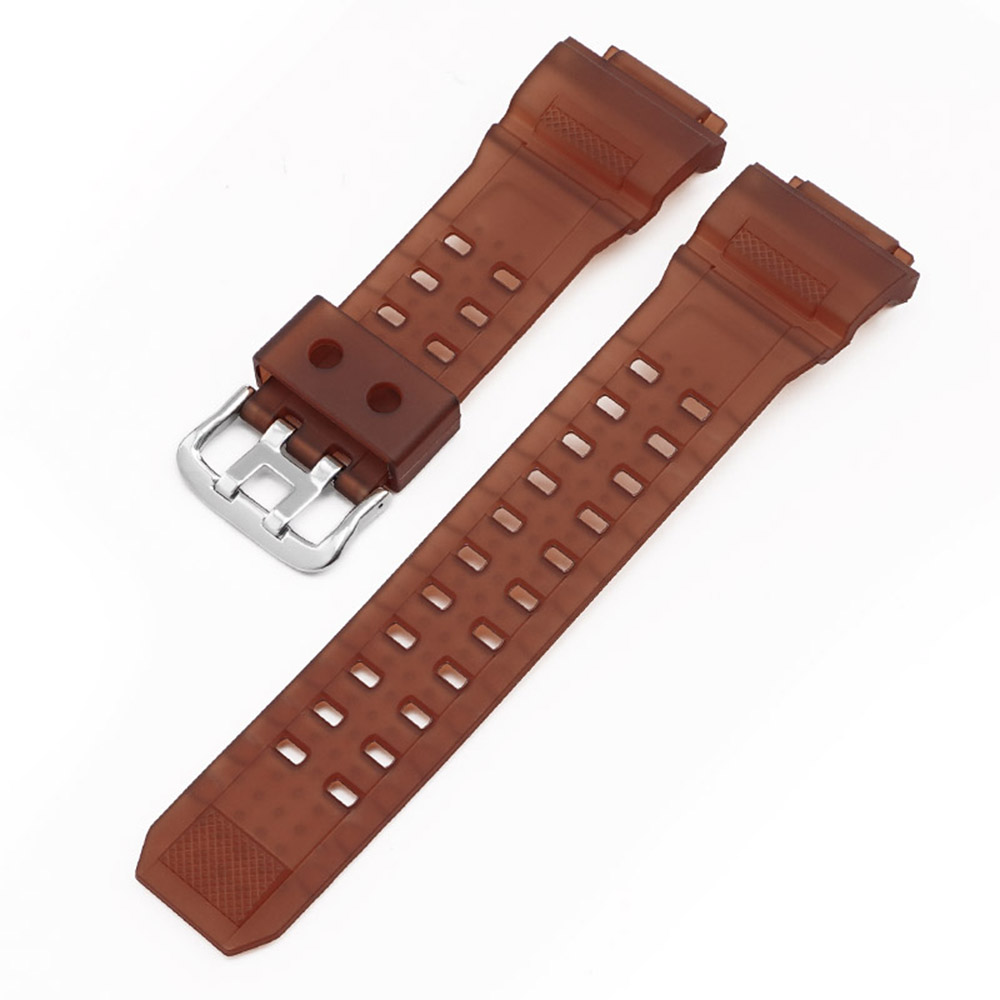 Ремінець для Casio G-Shock GW-9300/9400 Translucent Brown Silver - 2