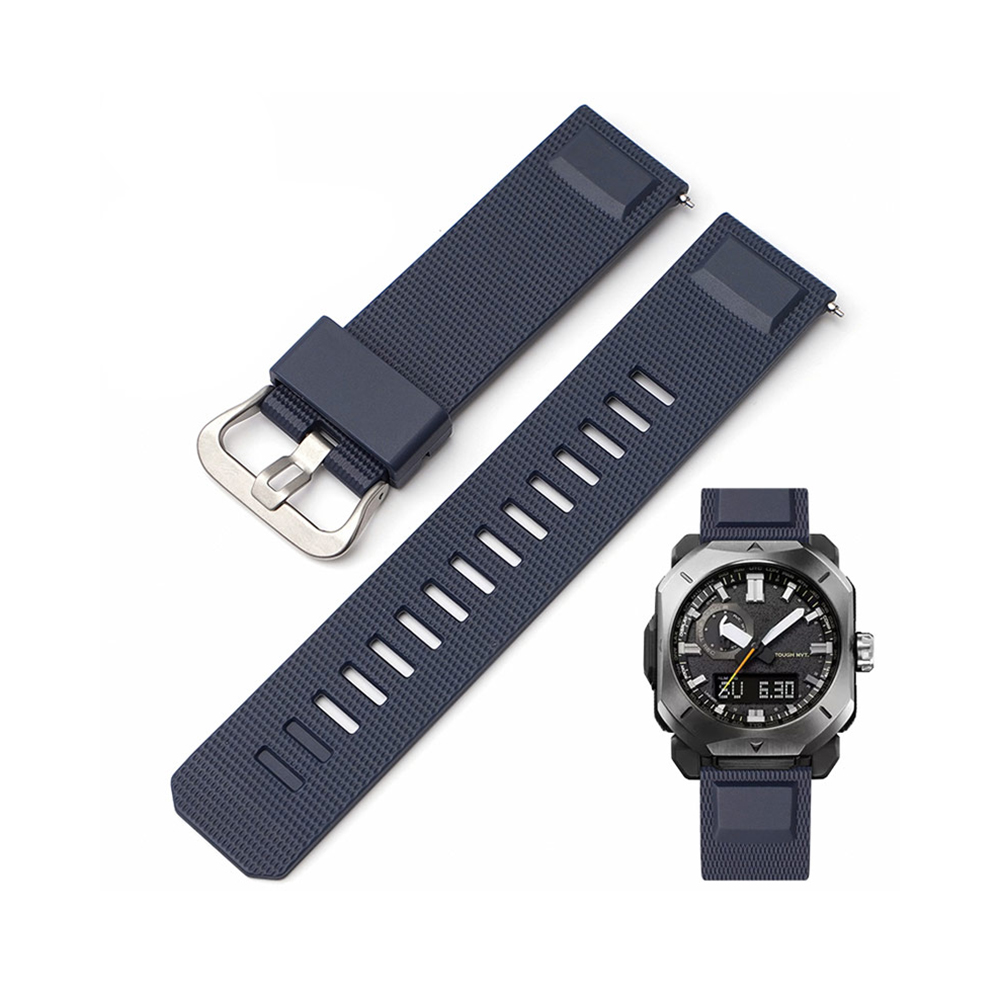 Ремінець для Casio Pro Trek PRW-6900Y Dark Blue SI - 2