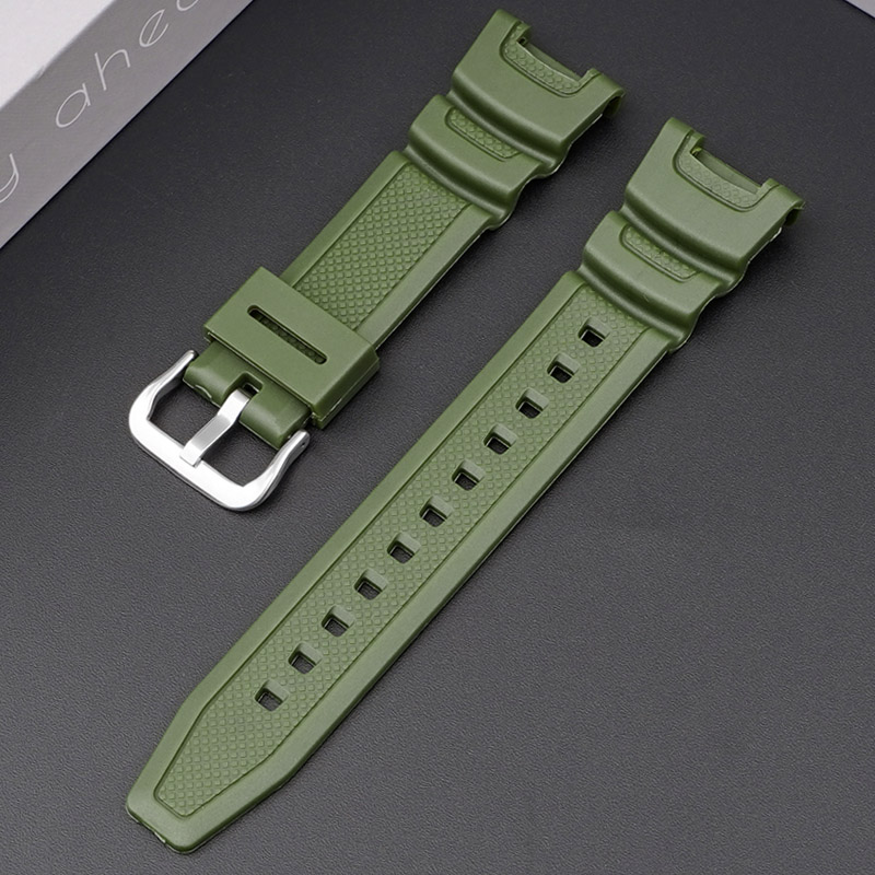 Ремінець для Casio SGW-100 Army Green SI - 2