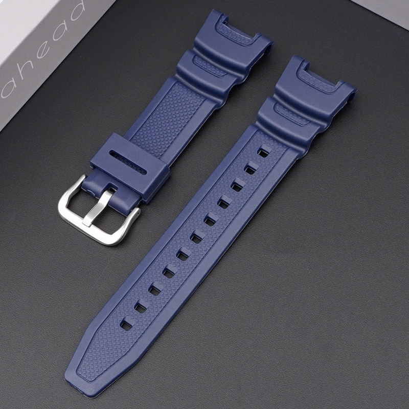 Ремінець для Casio SGW-100 Dark Blue SI - 2