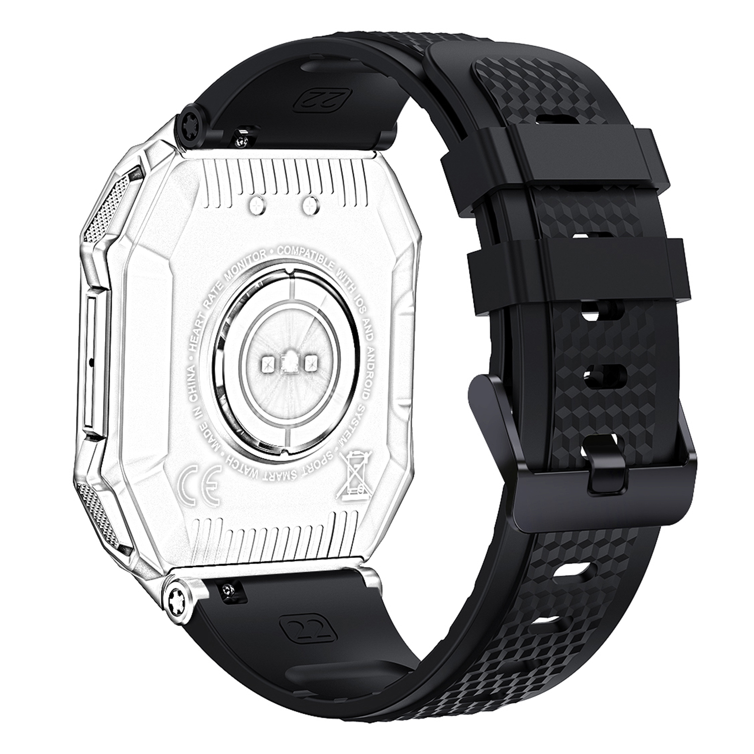 Ремінець для смарт годинника K55 Black - 4