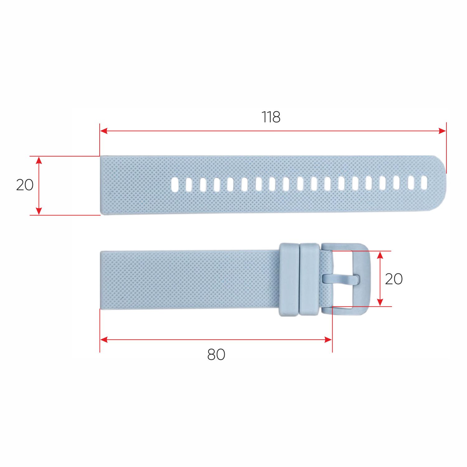 Ремінець для смарт годинника Modfit Zoopex Blue - 3