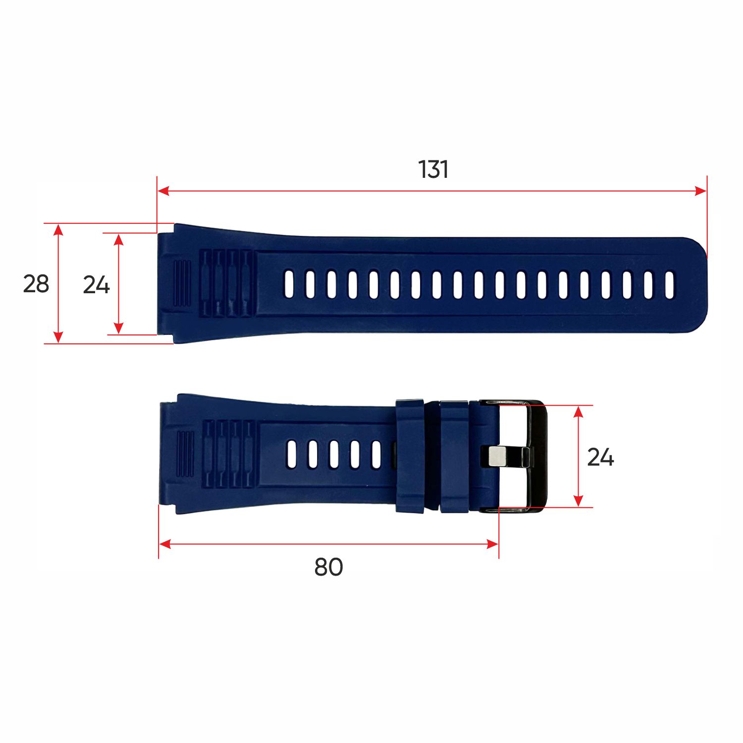 Ремінець для смарт годинника NX8 Blue - 3