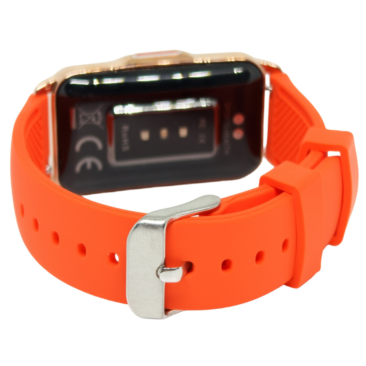 Ремінець каучуковий помаранчевий розмір 18 - 2