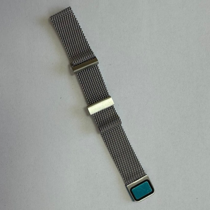 Ремінець магнітний срібний розмір 16 - 4