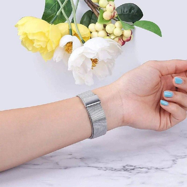 Ремінець металевий срібний розмір 18 - 3