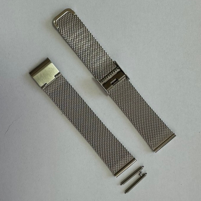 Ремінець металевий срібний розмір 18 - 5