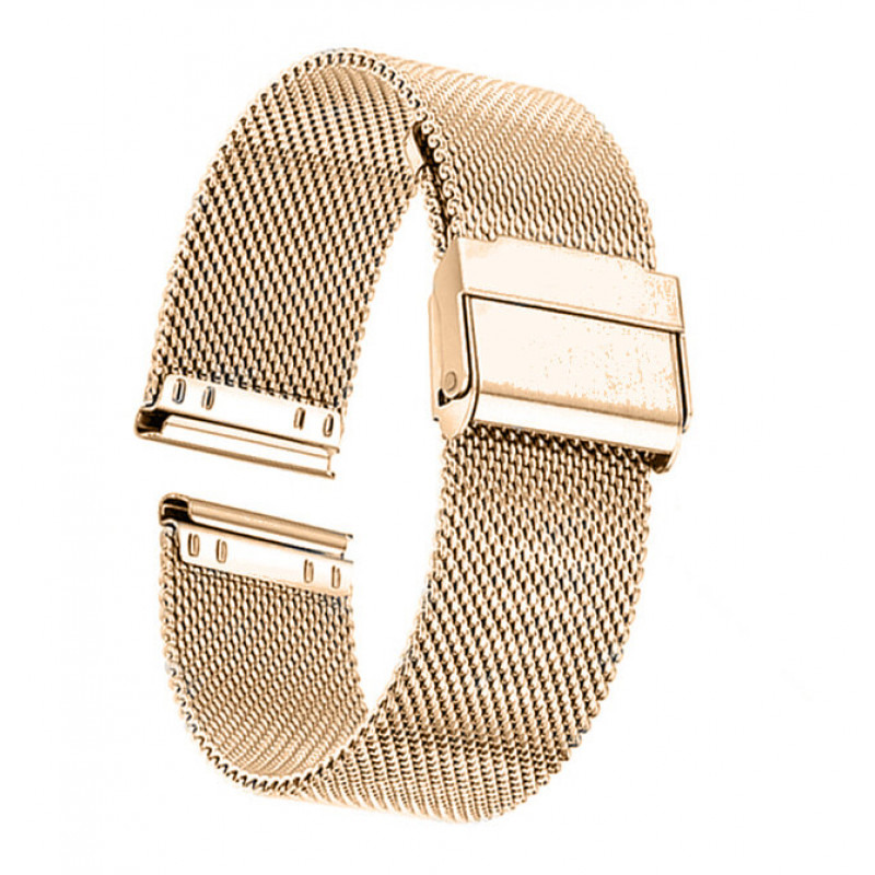 Ремінець міланське плетіння золотий розмір 20 - 4