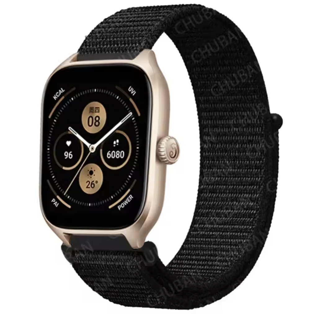 Ремінець нейлоновий PRO чорний 22 - 2