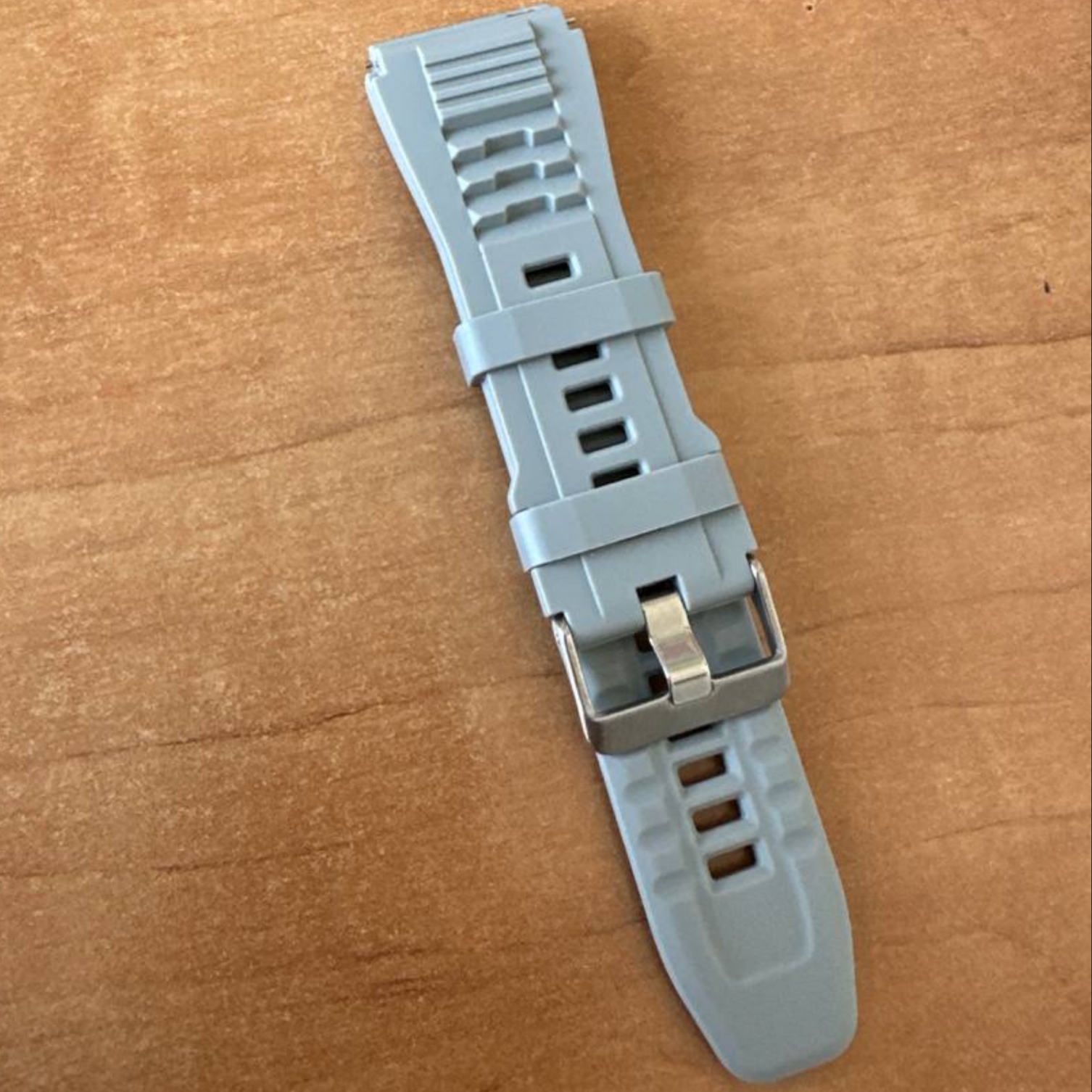 Ремінець сірий каучуковий розмір 24 - 2