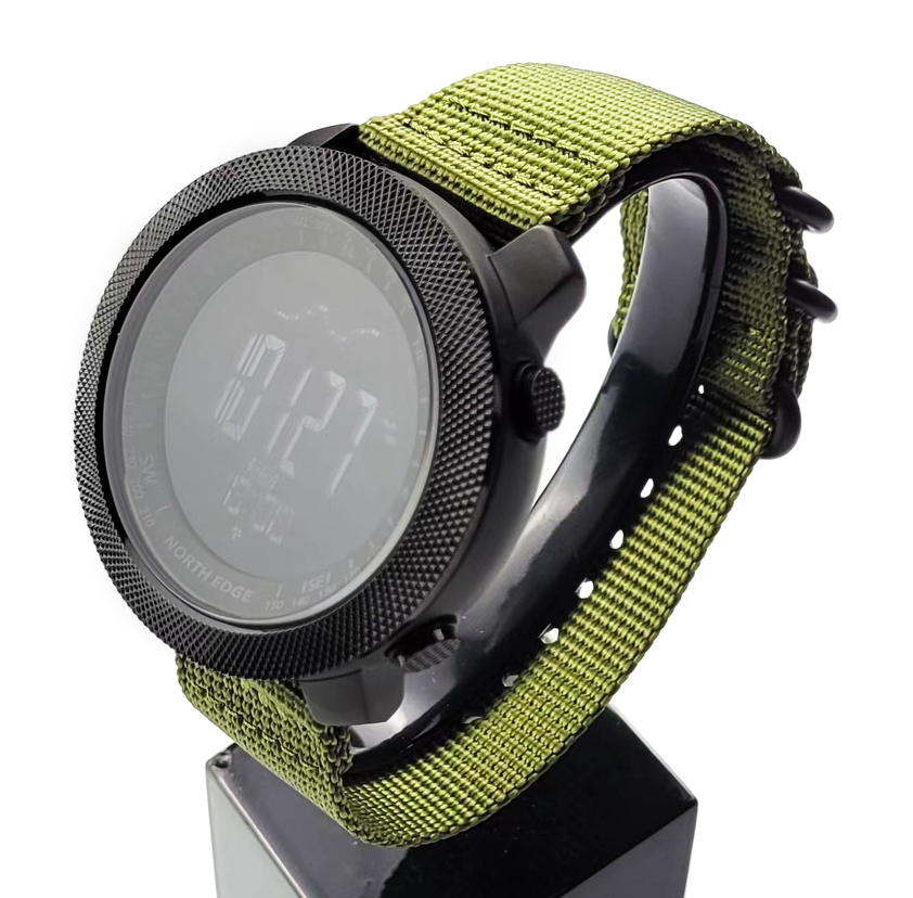 Ремінець тканевий зелений розмір 24 - 3