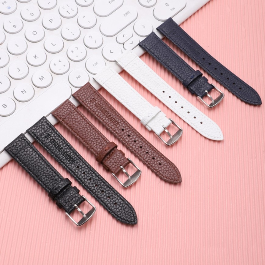 Ремінець шкіряний коричневий 14 мм - 3