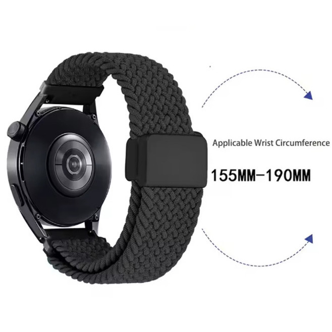 Тканевий ремінець Gravy Black 20 - 2