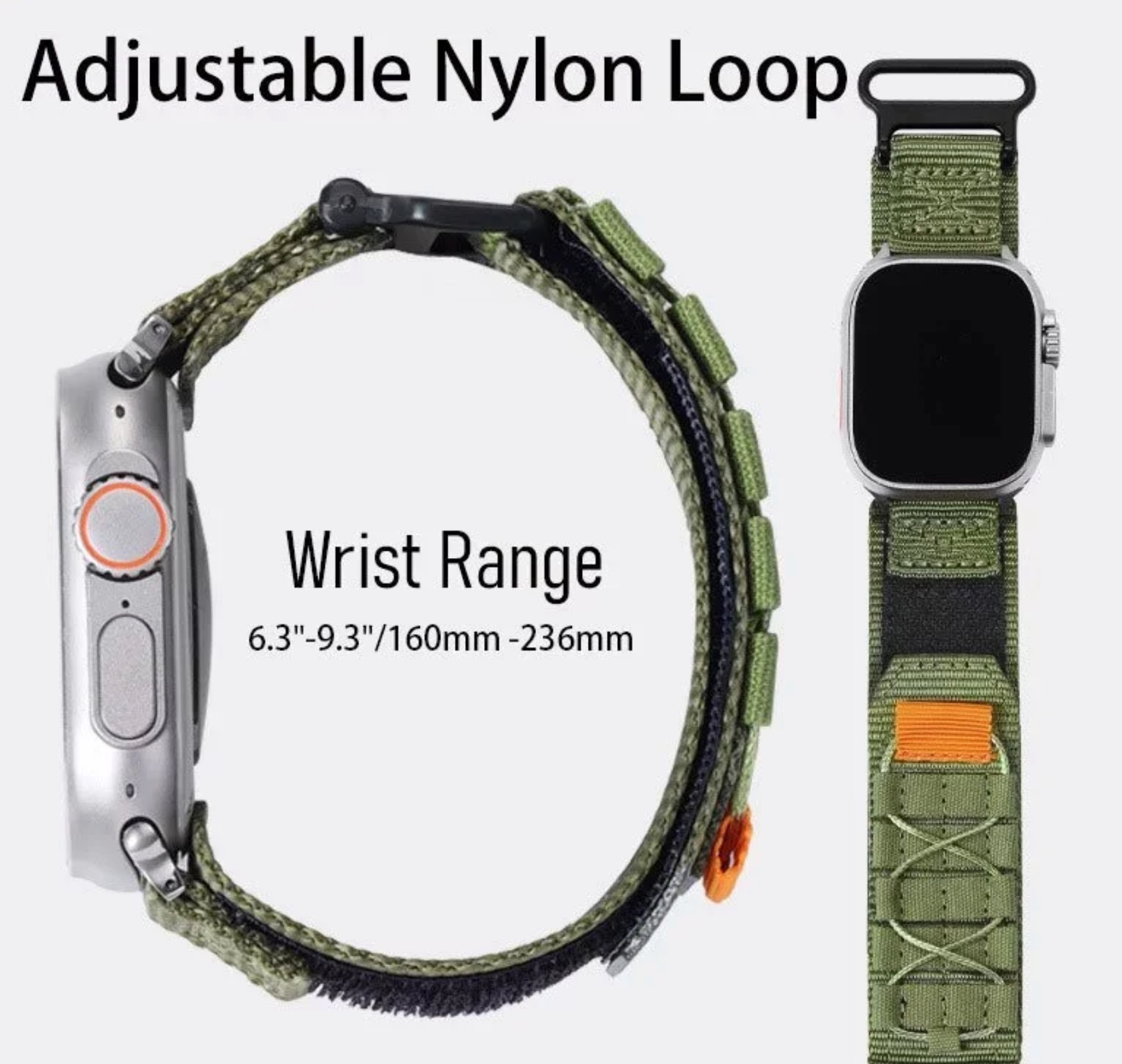 Тканевий тактичний ремінець Superior чорний 22 - 10